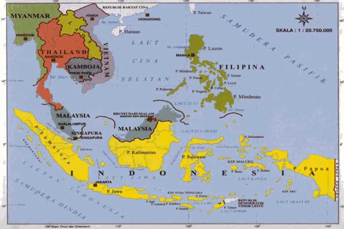 Letak Geografis Wilayah Indonesia