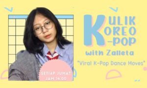 Koreo K-Pop Viral Bareng Zalleta Live