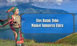 Ulos Batak Toba Maskot Sumatera Utara