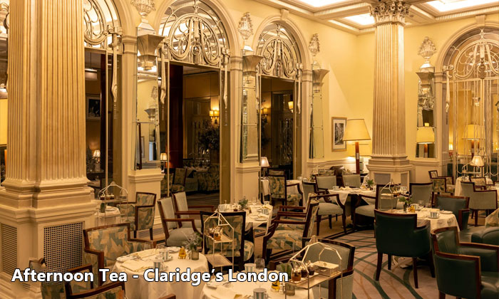afternoon tea di claridge’s london