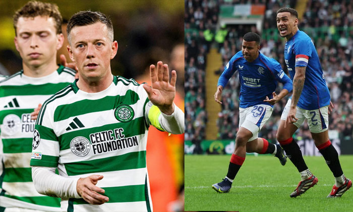 celtic dan rangers di liga skotlandia